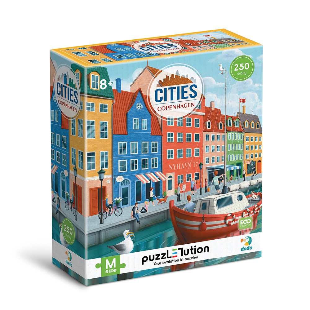 Пазл Dodo "Міста. Копенгаген"