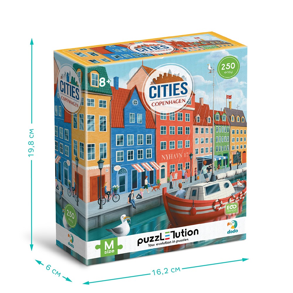 Пазл Dodo "Міста. Копенгаген" - Зображення 4