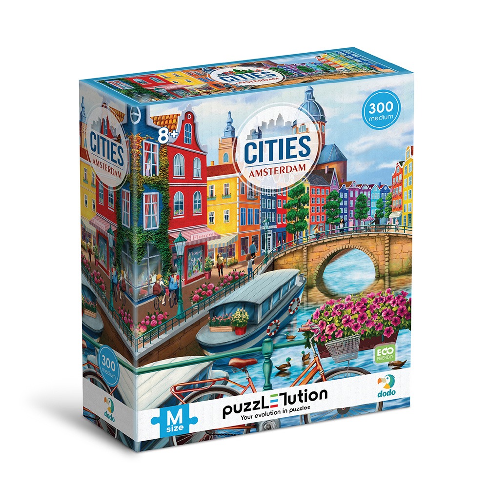Пазл Dodo "Міста. Амстердам"