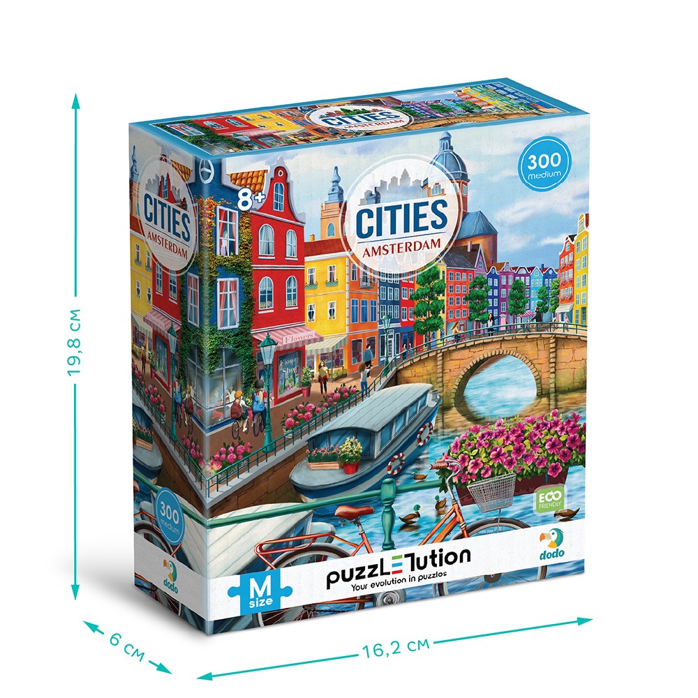 Пазл Dodo "Міста. Амстердам" - Зображення 4