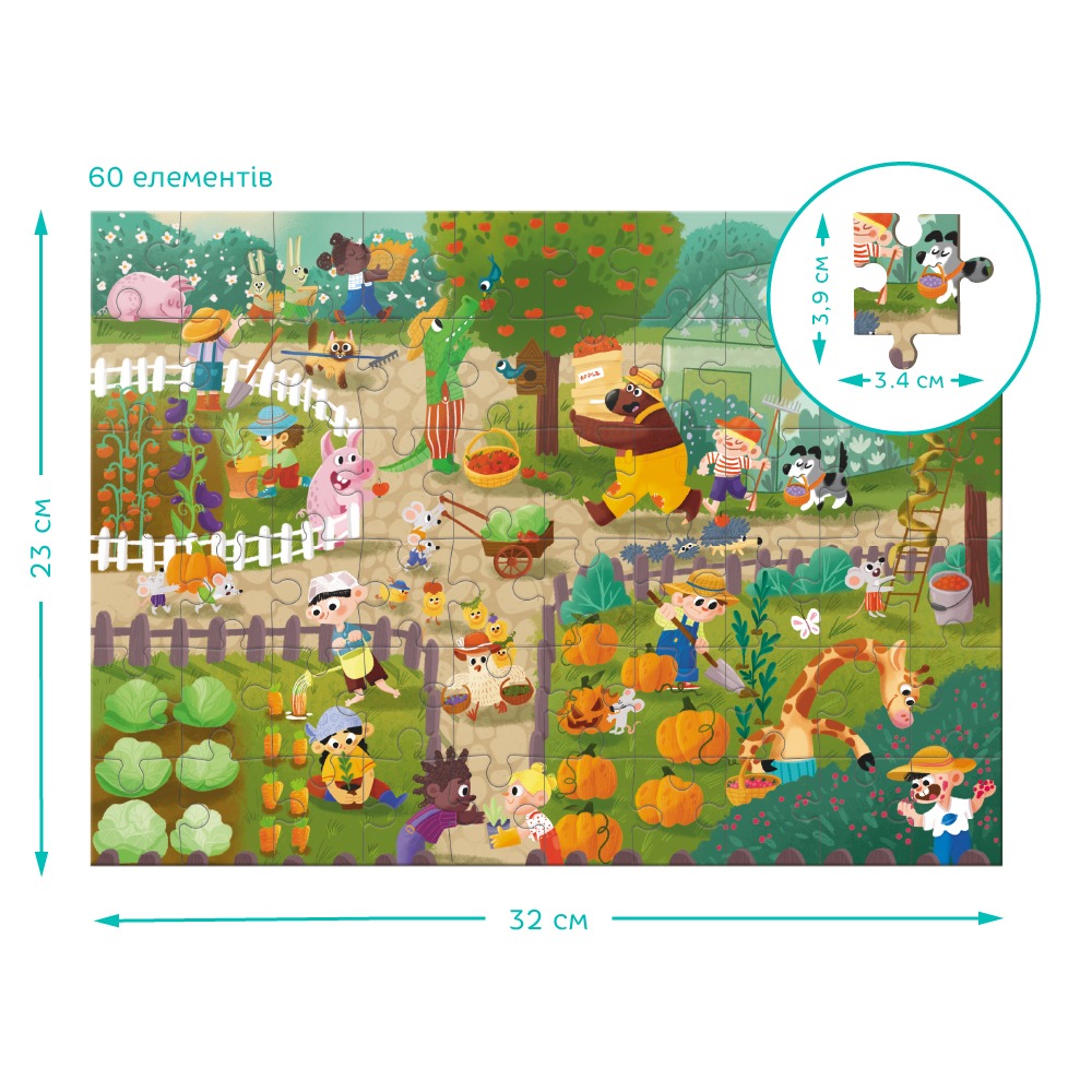 Віммельпазл Dodo "Літо у селі" - Зображення 4