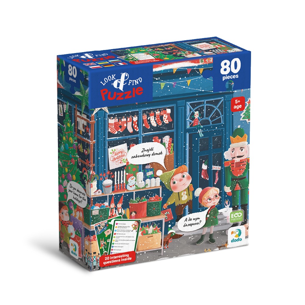 Пазл Dodo "Шукай та знаходь. Зимові свята"