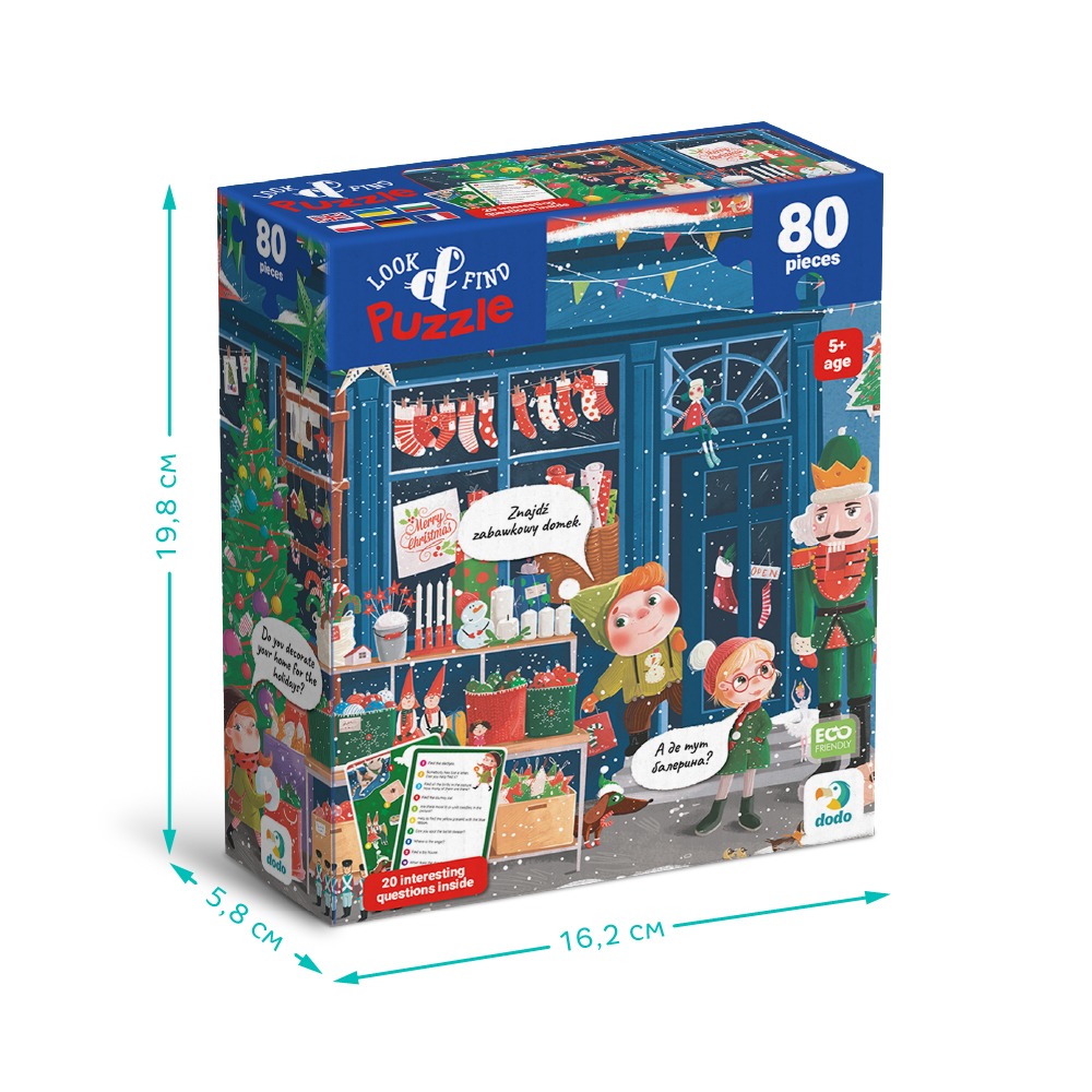 Пазл Dodo "Шукай та знаходь. Зимові свята" - Зображення 5