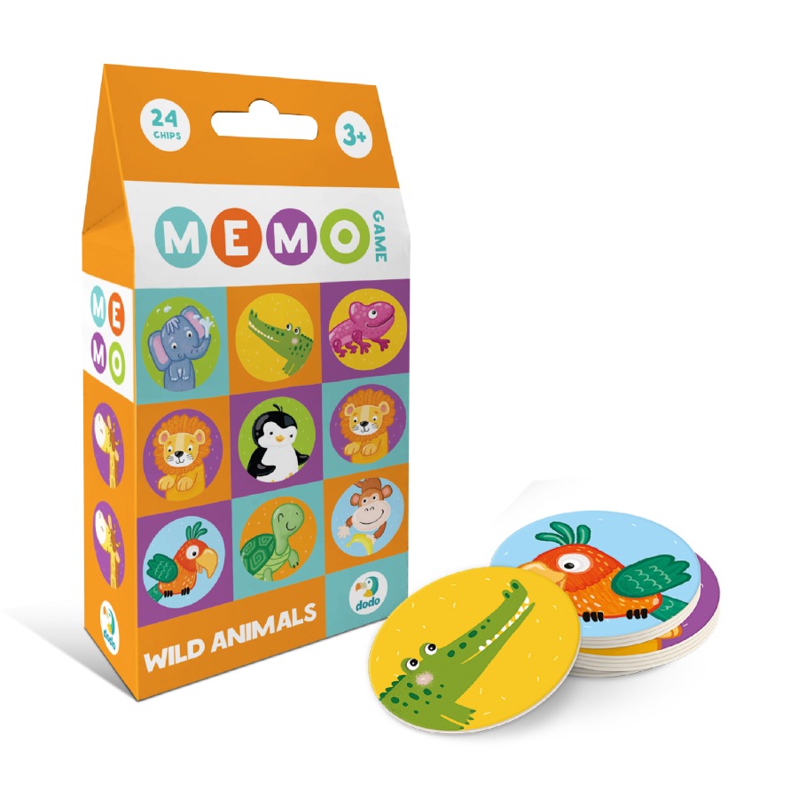 Гра Мемо "Дикі тварини" - Зображення 2