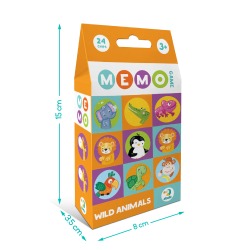 Гра Мемо "Дикі тварини" - Зображення 4