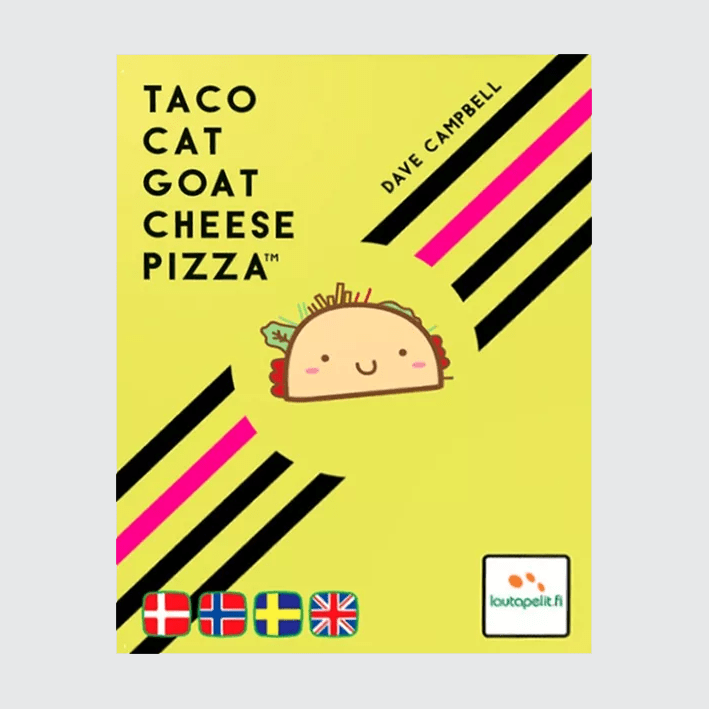 Настільна гра "Taco Cat Goat Cheese Pizza"