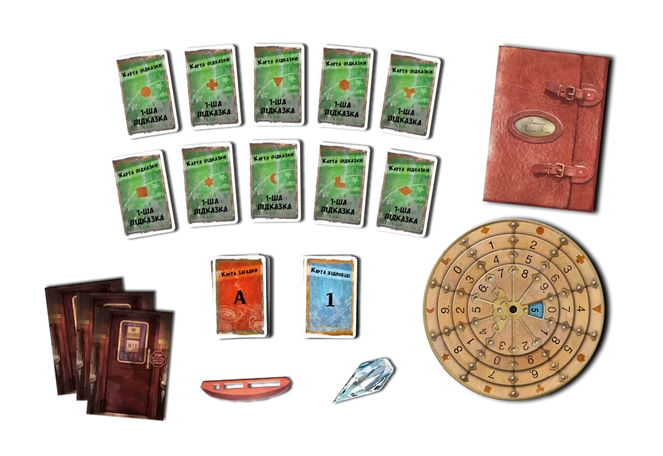 Настільна гра "EXIT: Небіжчик у «Східному експресі»" - Зображення 5