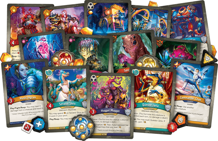 Настільна гра "KeyForge: Worlds Collide. Two-Player Starter Set" - Зображення 3