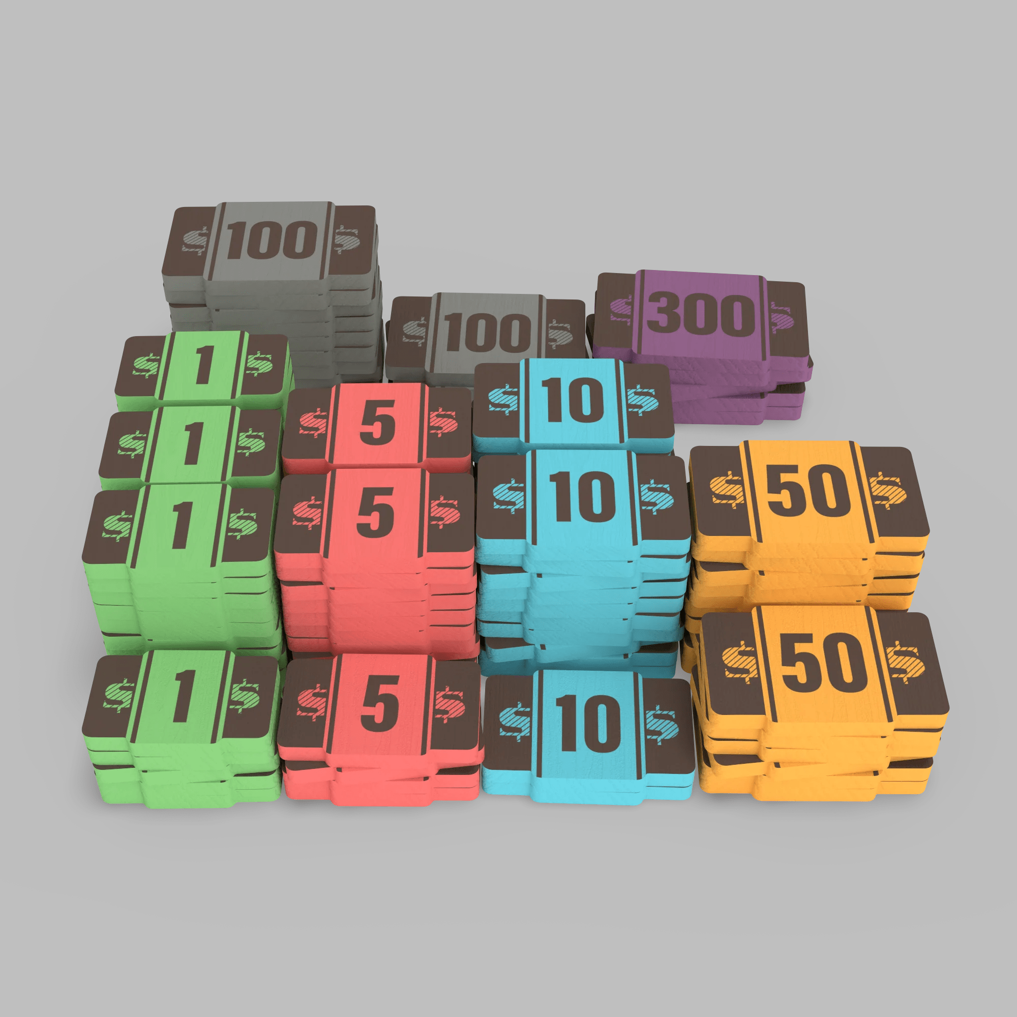 Аксесуар "Speakeasy: Wooden Money Tokens"