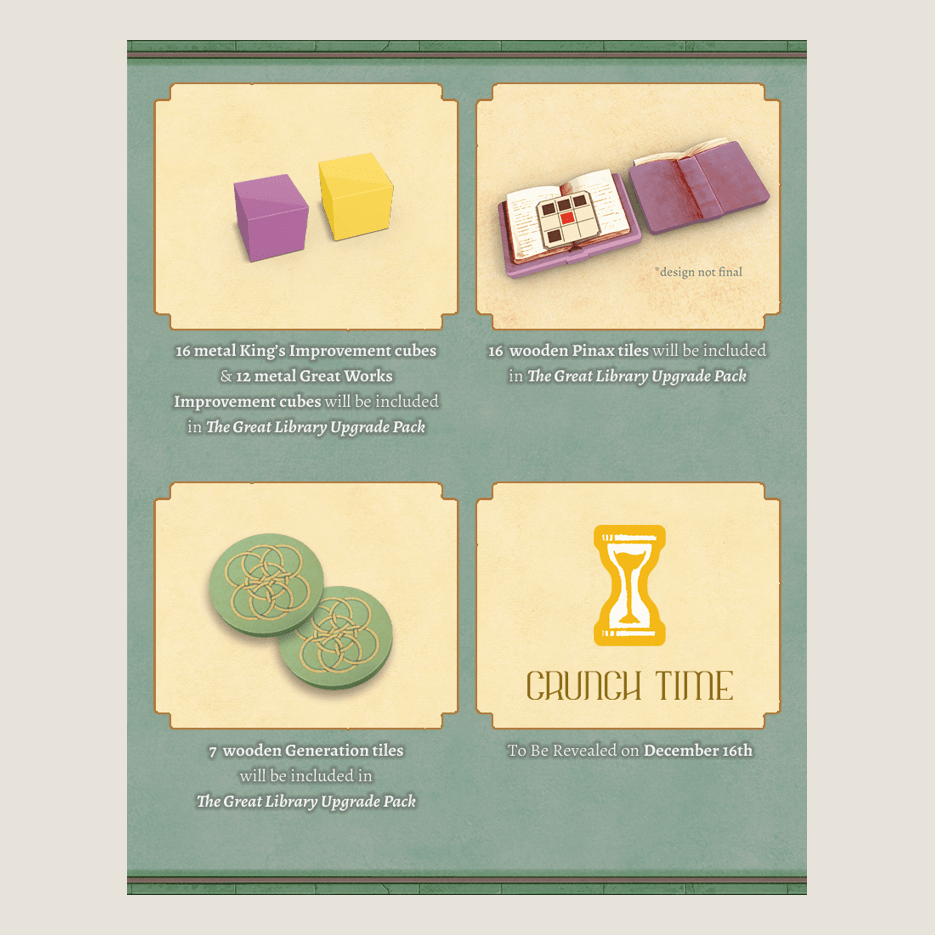 The Great Library – Upgrade Pack