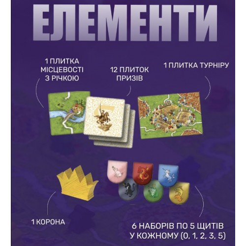 Доповнення "Каркасон: Турніри та щити" - Зображення 2