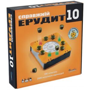 Настільна гра "Справжній ЕРУДИТ 10" купити