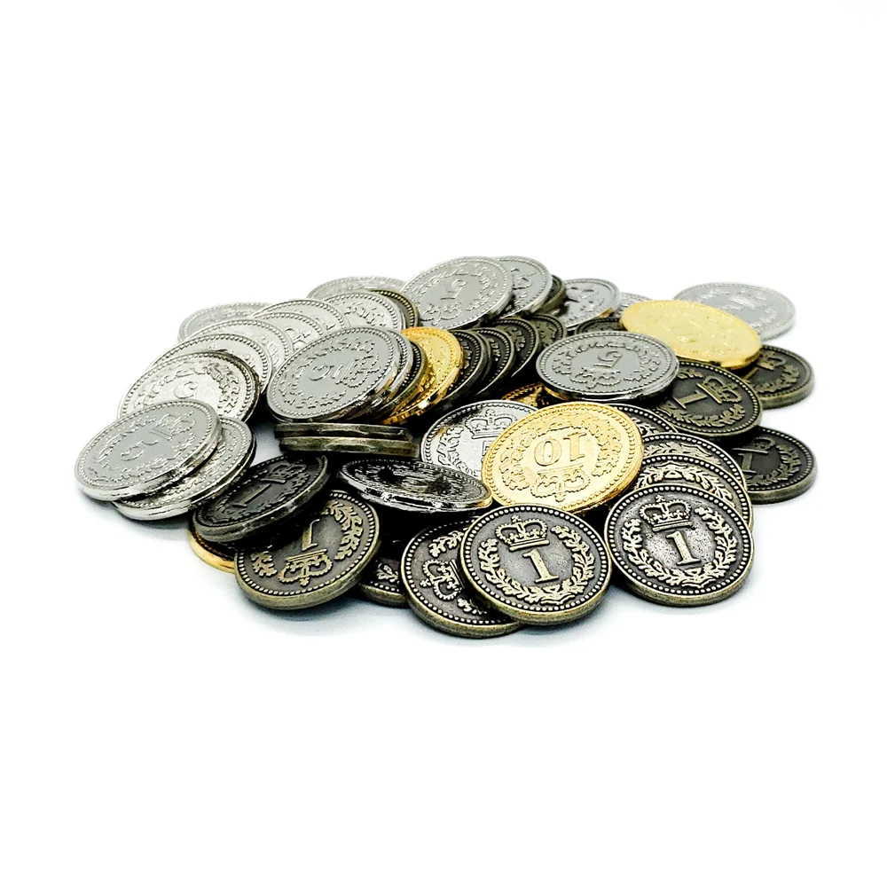 Аксесуари "Lisboa Metal Coins: Set of 55" - Зображення 3