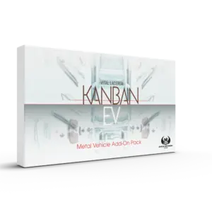 Аксесуари "Kanban EV: Metal Car Set" купити