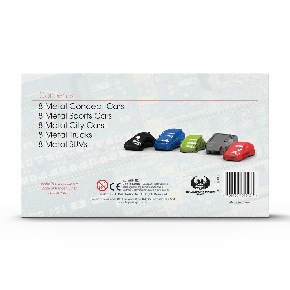 Аксесуари "Kanban EV: Metal Car Set" - Зображення 5