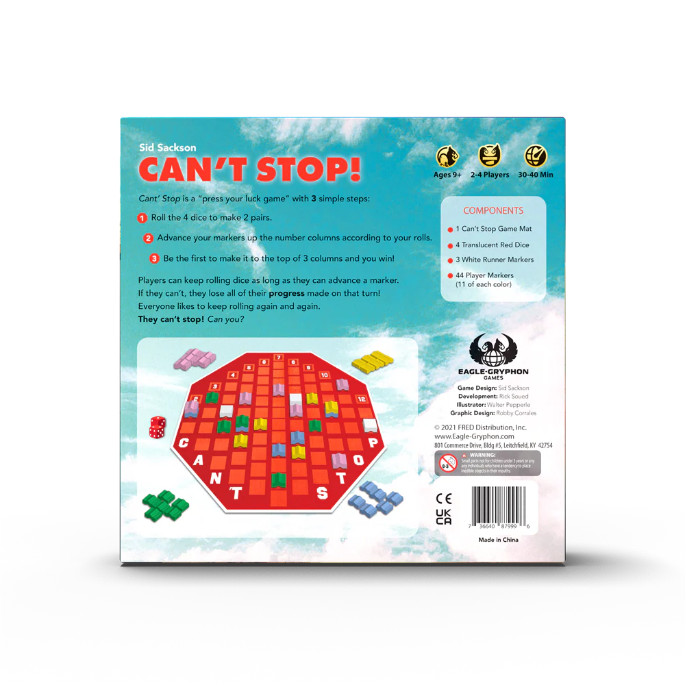 Настільна гра "Can't Stop" - Зображення 5