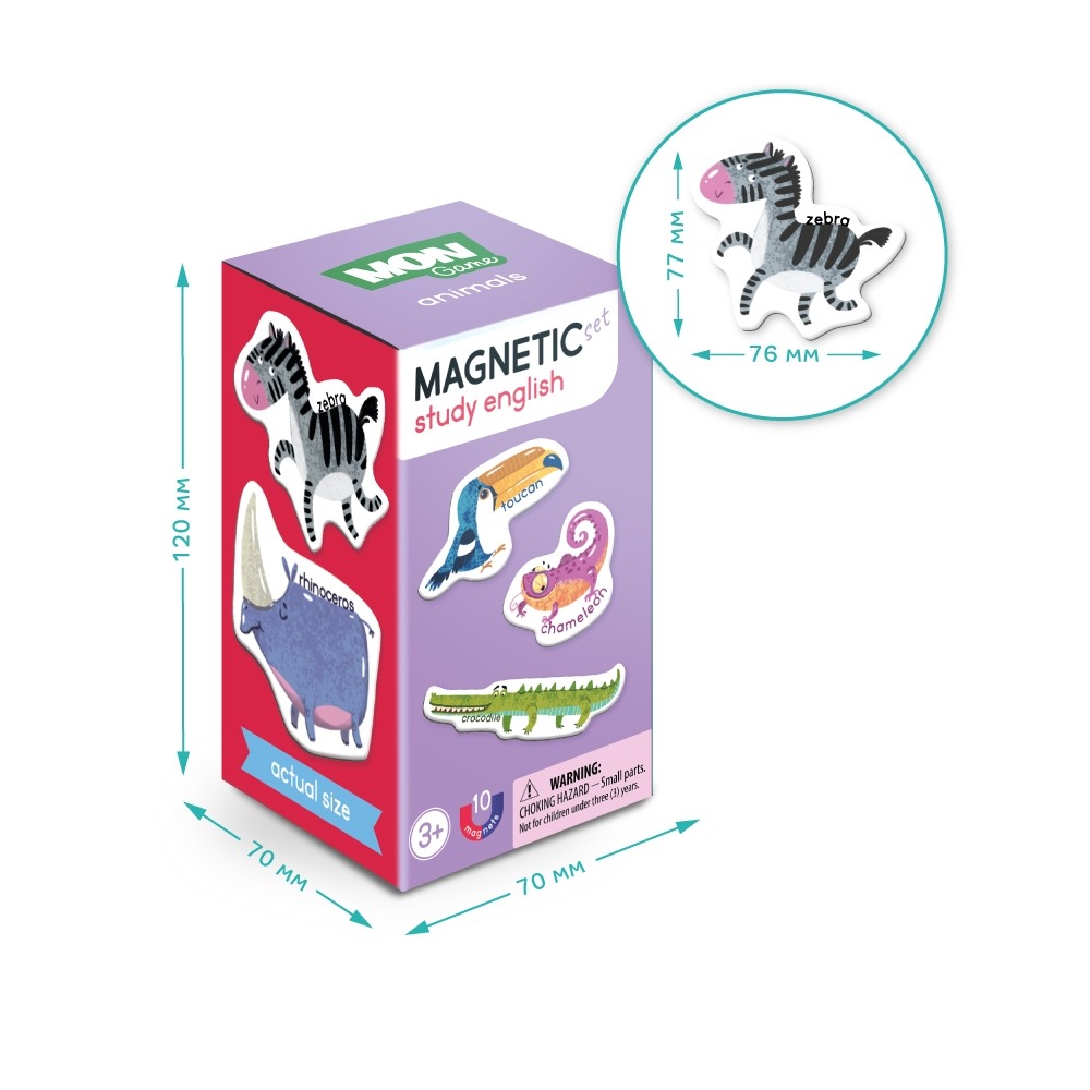 Магнітна гра "Тваринки" - Зображення 4