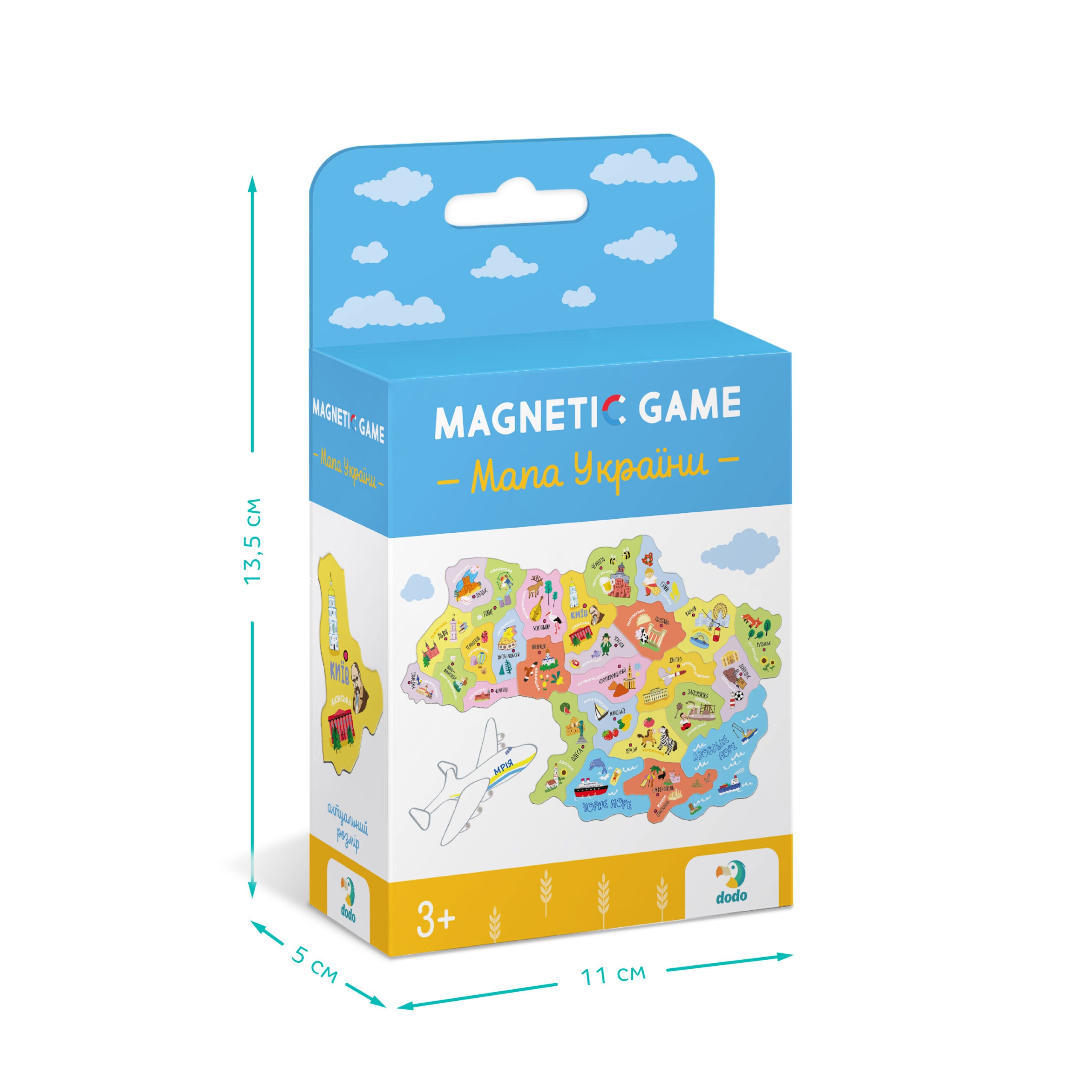 Пазл Dodo "Магнітна мапа України" - Зображення 4