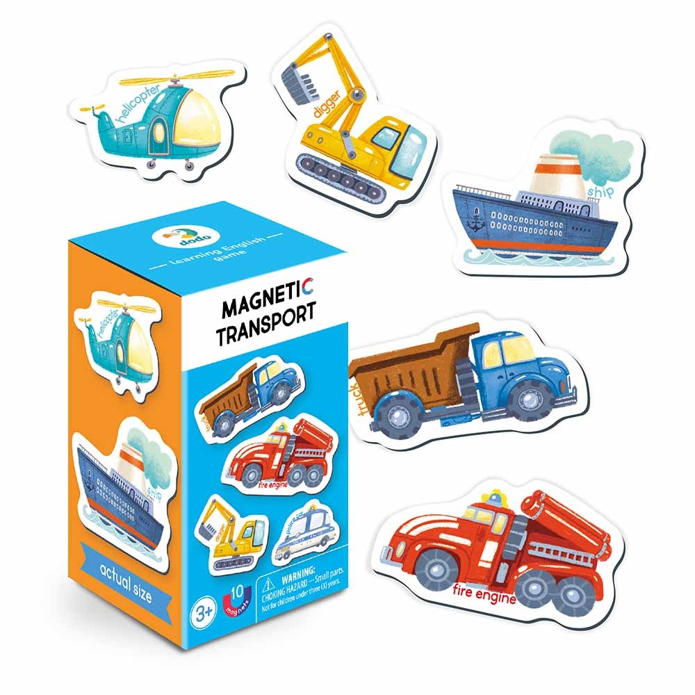 Магнітна гра "Транспорт" - Зображення 2
