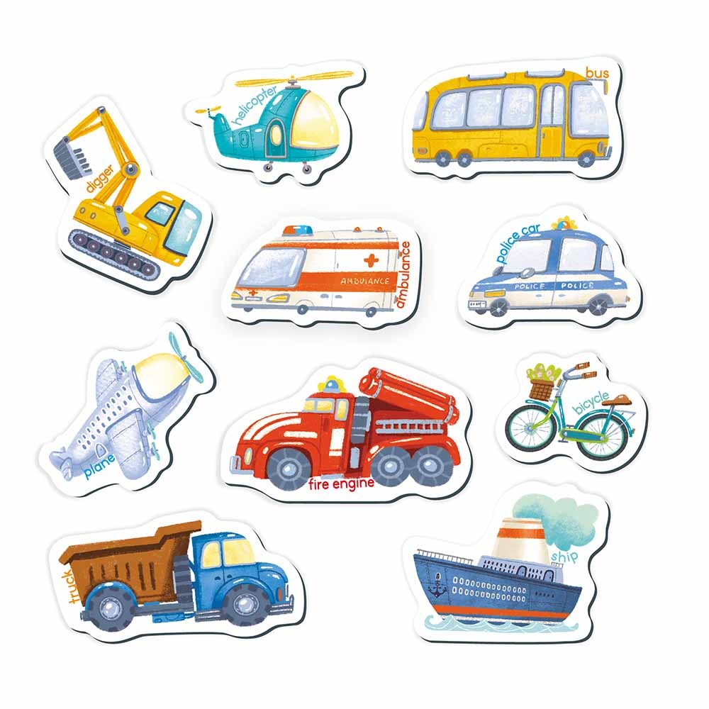 Магнітна гра "Транспорт" - Зображення 3