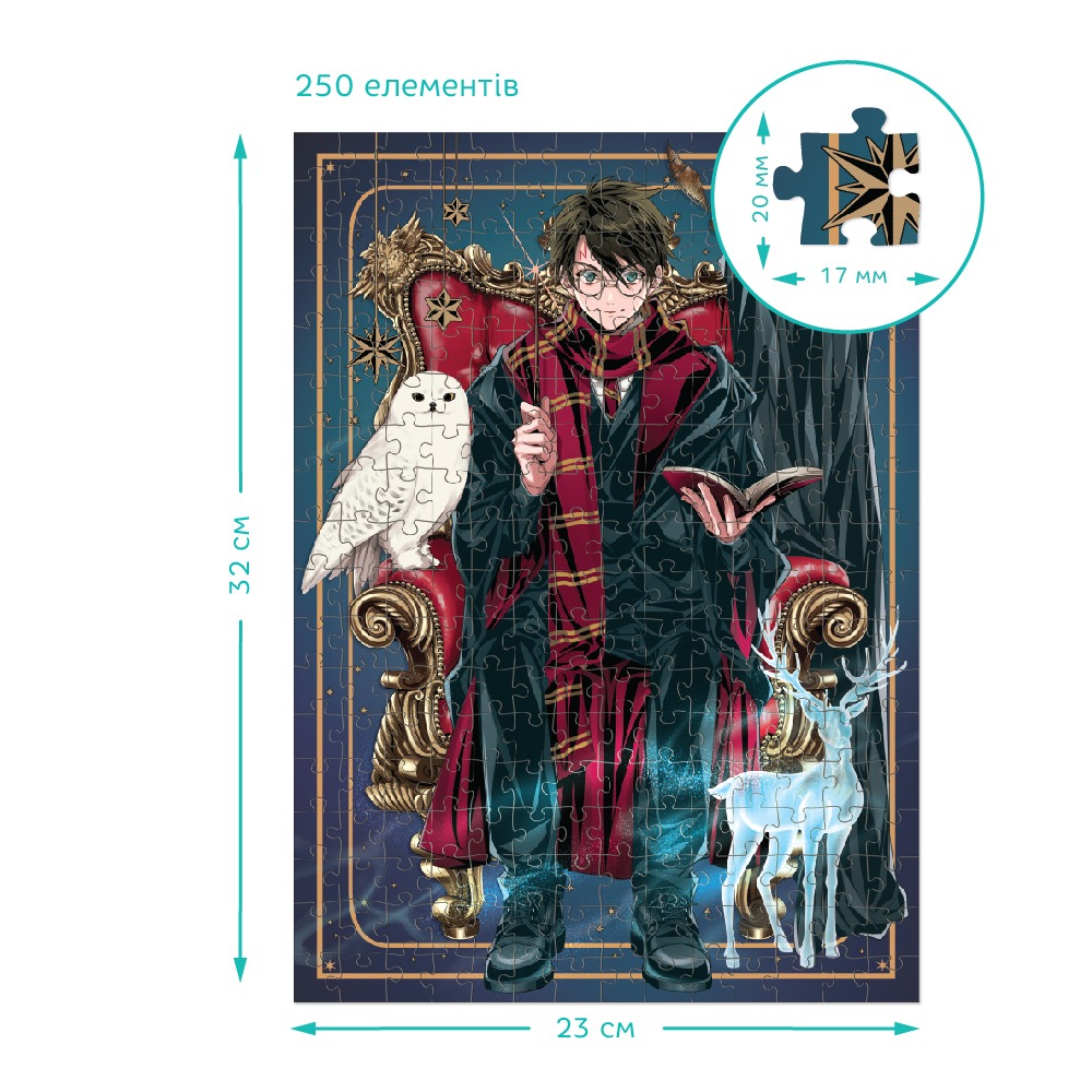 Пазл 3 в 1 Dodo "Harry Potter. Династія чарівників" - Зображення 4