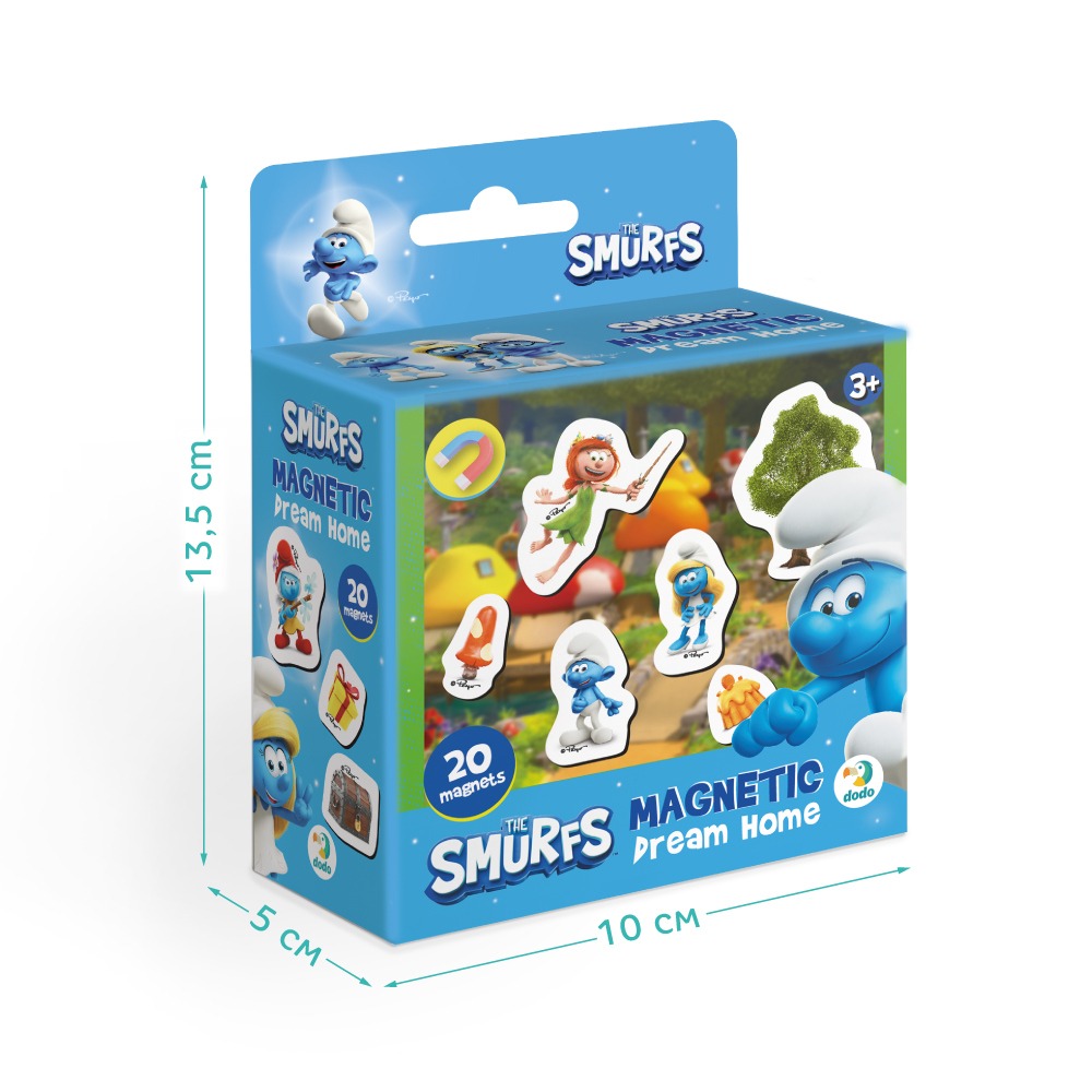 Магнітна гра "Дім Мрії – The Smurfs. Котедж Смурфетти" - Зображення 4