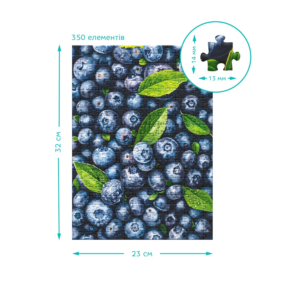 Пазл Dodo "Ботаніка. Прекрасна чорниця" - Зображення 5