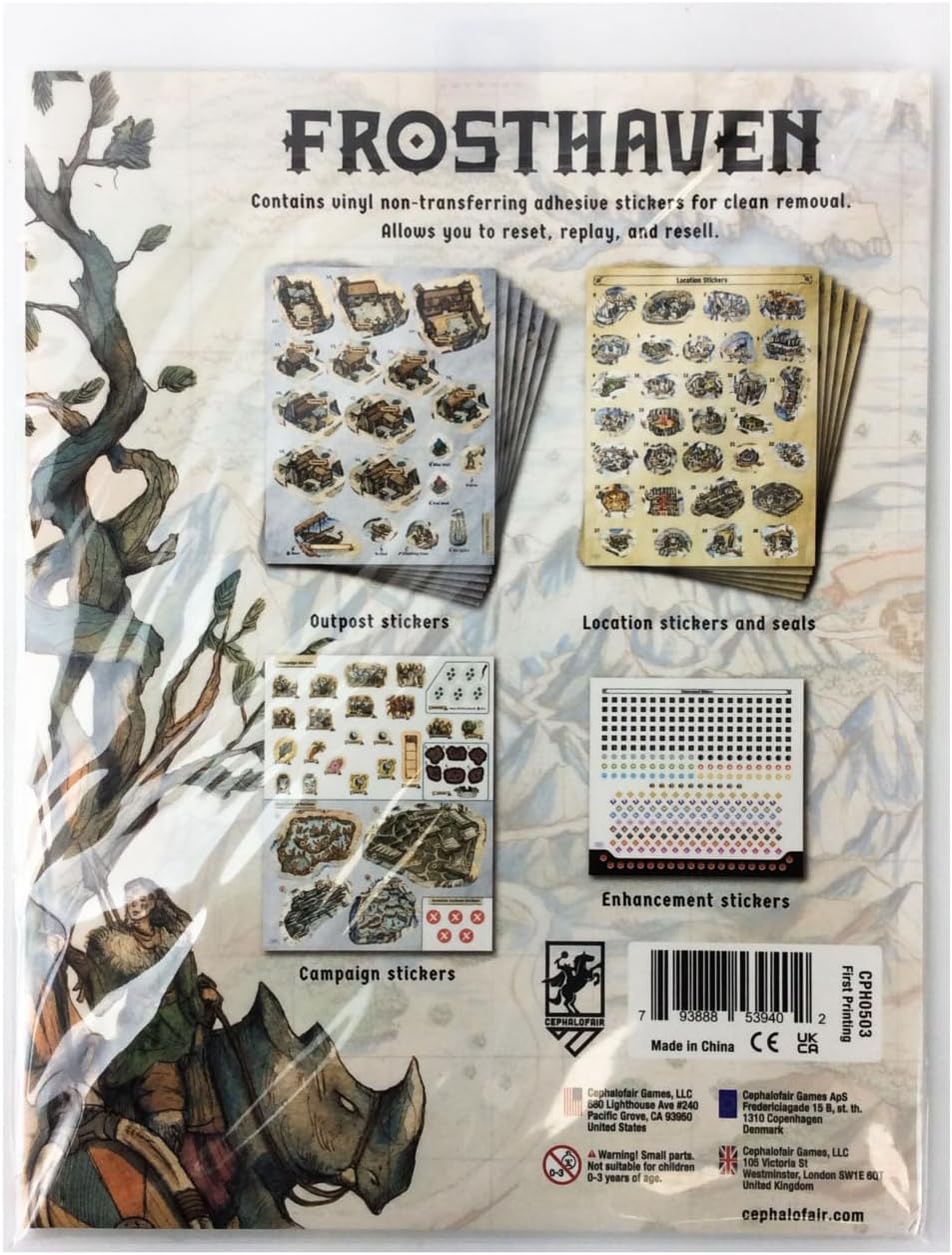 Аксесуари "Frosthaven: Removable Stickers" - Зображення 3