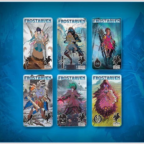 Аксесуари "Frosthaven Collector's Pin Set"