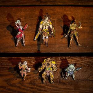 Аксесуари "Gloomhaven Collectors Pin Set" купити