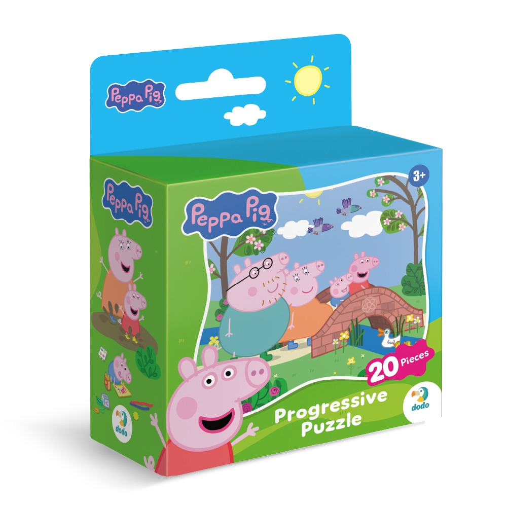Пазл Dodo "Peppa Pig. Прогулянка в парку"