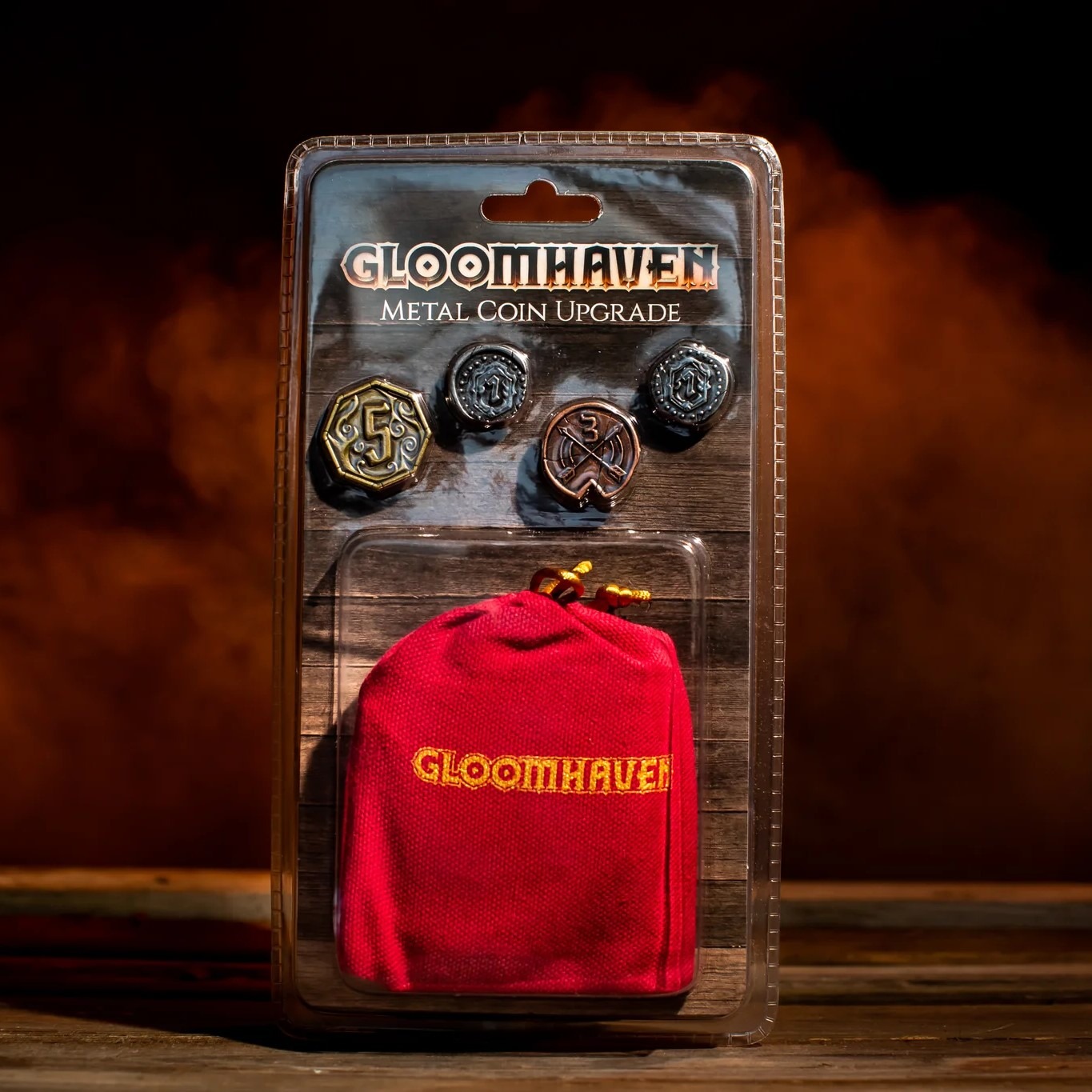 Аксесуари "Gloomhaven: Metal Coin Upgrade"