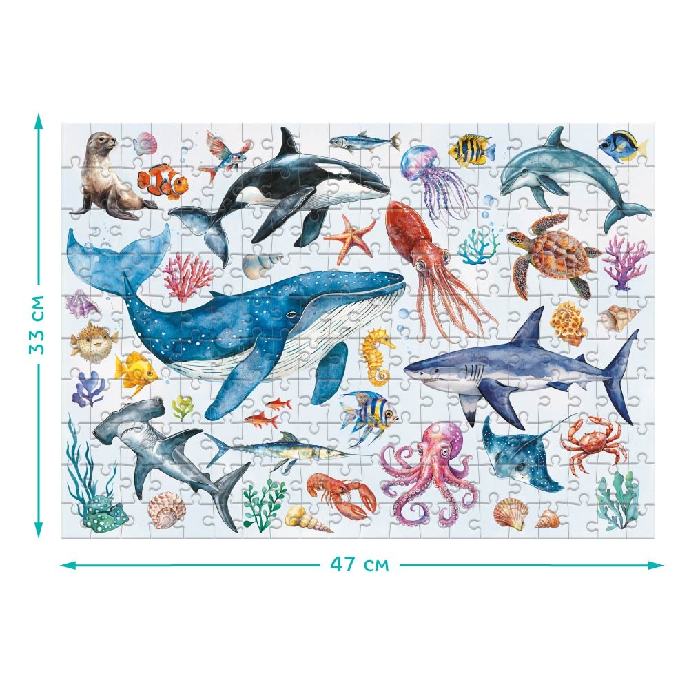 Монтессорі пазл Dodo "Океанічні тварини" - Зображення 5