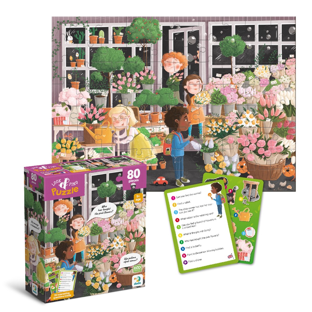 Віммельпазл Dodo "Квітуча весна" - Зображення 2