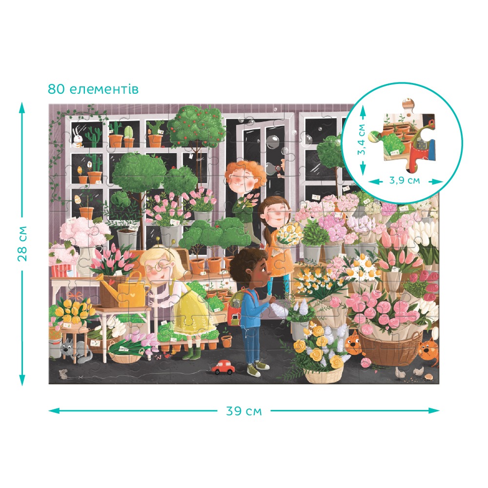 Віммельпазл Dodo "Квітуча весна" - Зображення 5