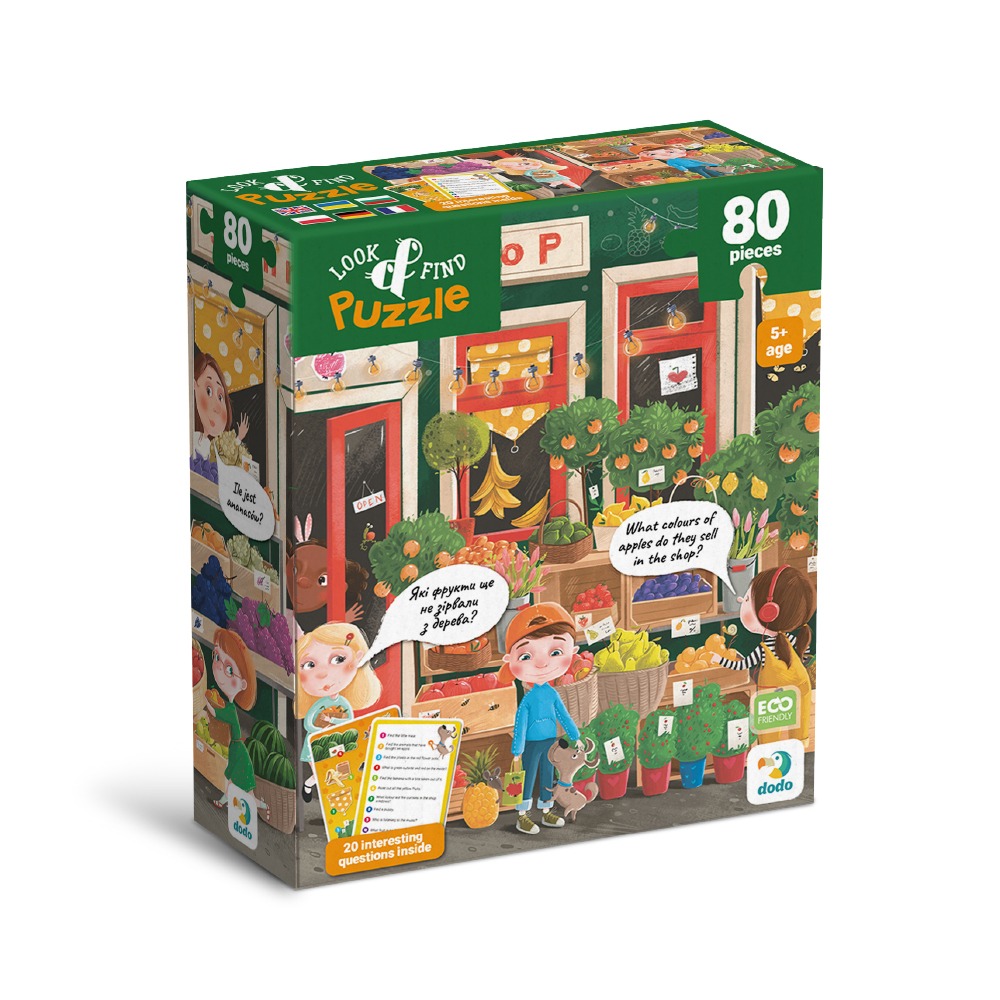 Пазл Dodo "Шукай та знаходь. Літні смаколики"