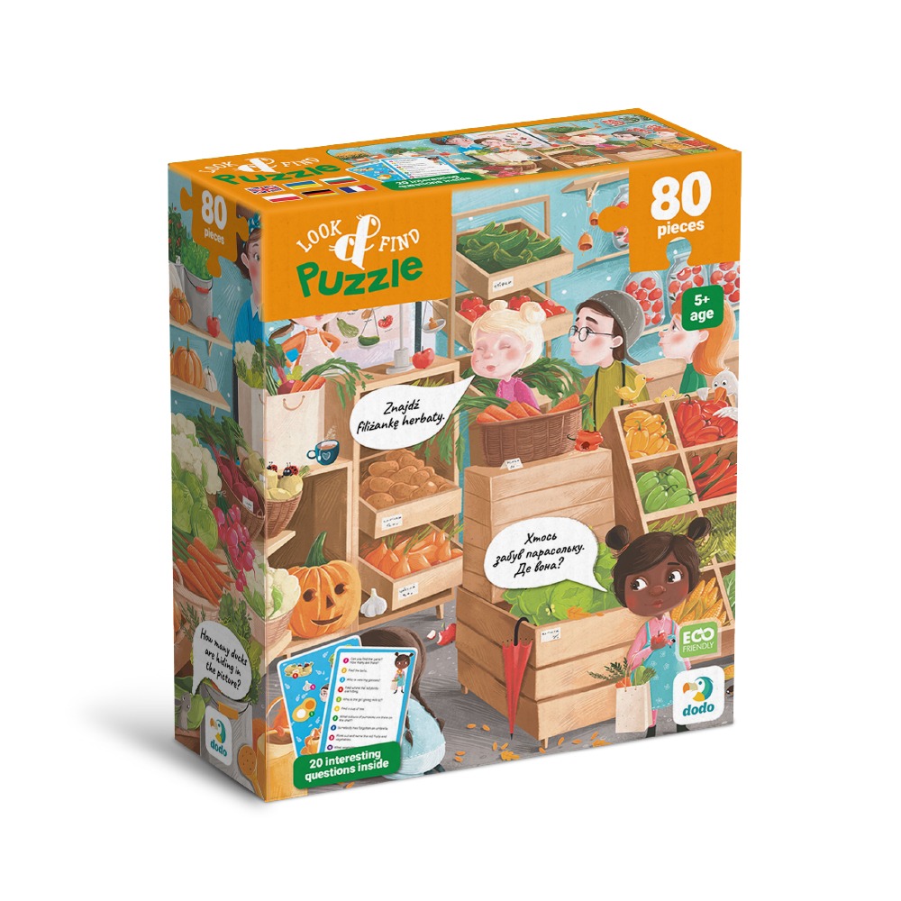 Пазл Dodo "Шукай та знаходь. Дарунки осені"