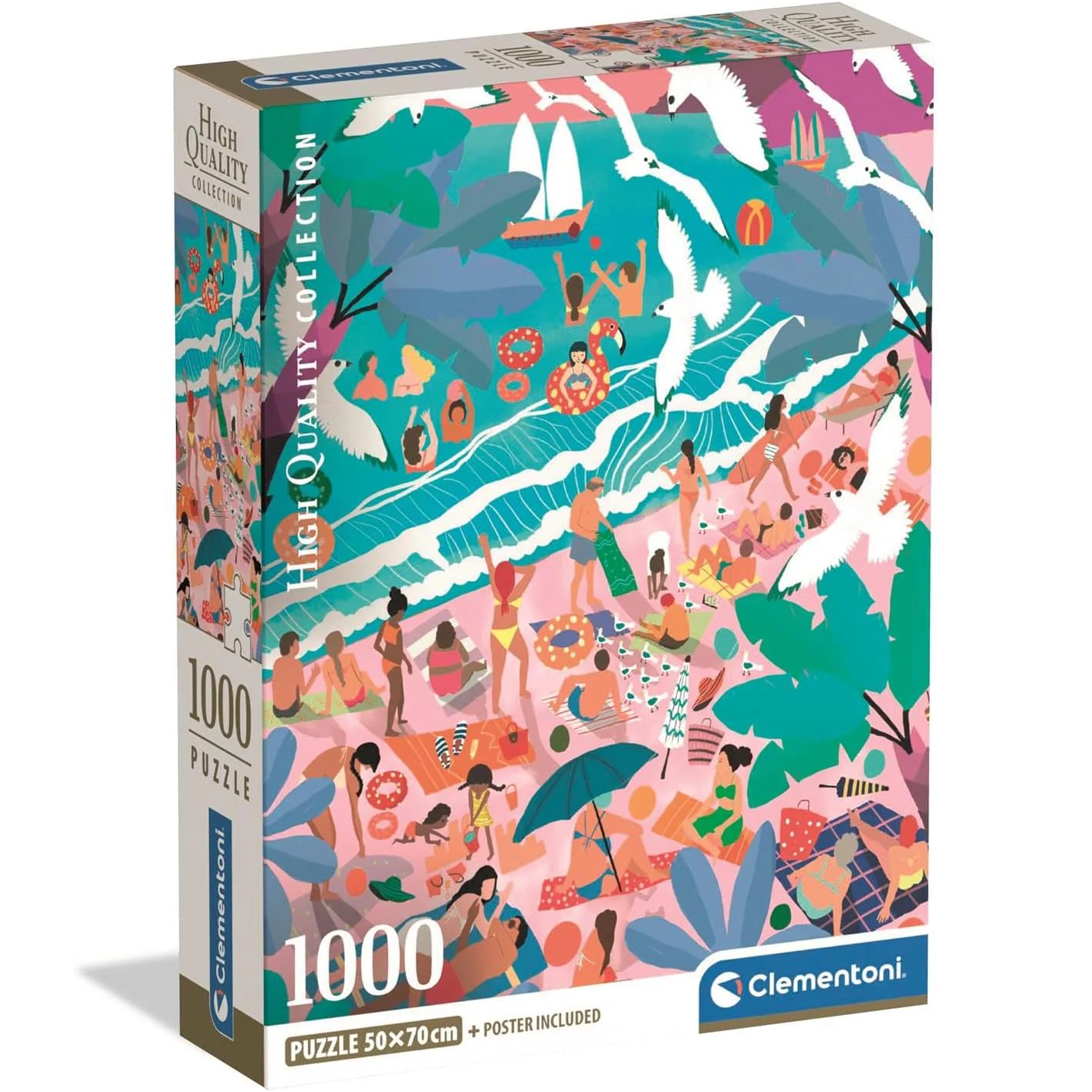 Пазл Clementoni "Неділя на пляжі"