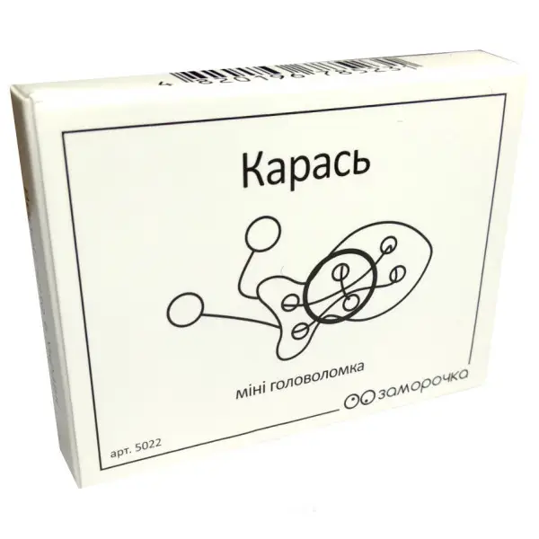 Дерев'яна головоломка "Карась" - Зображення 3