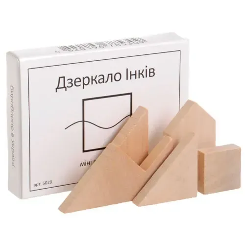 Дерев'яна головоломка "Дзеркало Інків"