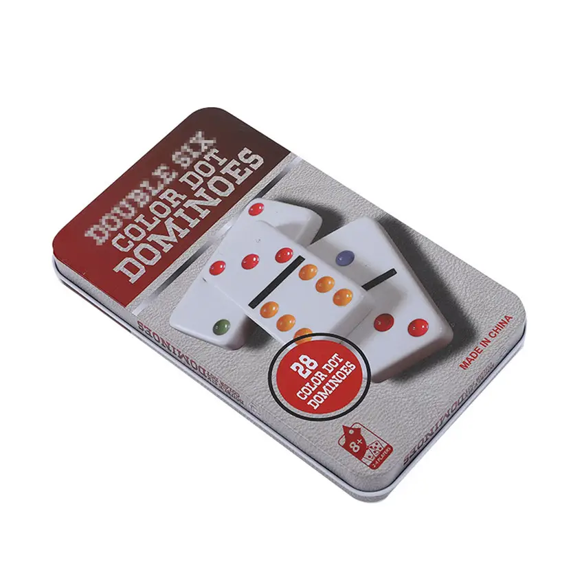 Настільна гра "Доміно у металевій коробці"