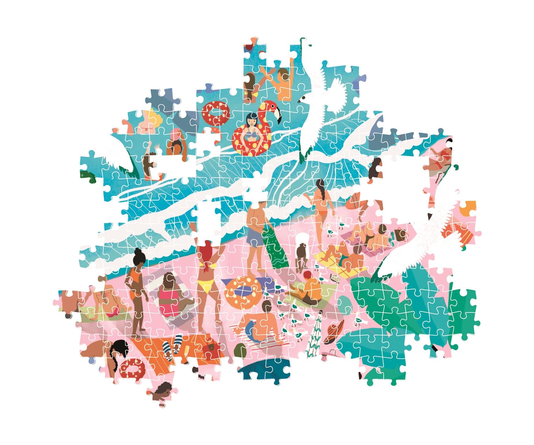 Пазл Clementoni "Неділя на пляжі" - Зображення 2