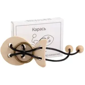 Дерев'яна головоломка "Карась" купити