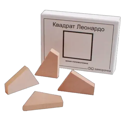 Дерев'яна головоломка "Квадрат Леонардо" - Зображення 2