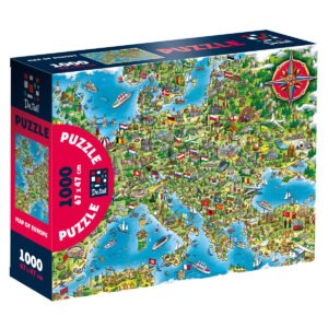 Пазл De.tail "Мапа Європи" купити