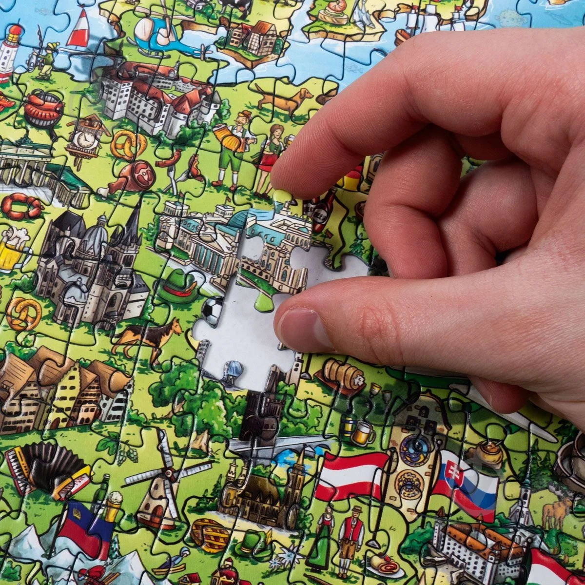 Пазл De.tail "Мапа Європи" - Зображення 3