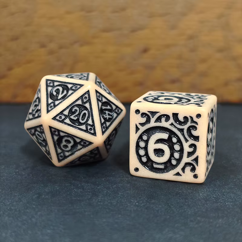 Набір кубиків "Слонова кістка" - Зображення 3