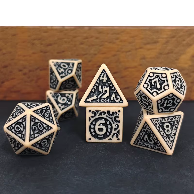 Набір кубиків "Слонова кістка" - Зображення 4