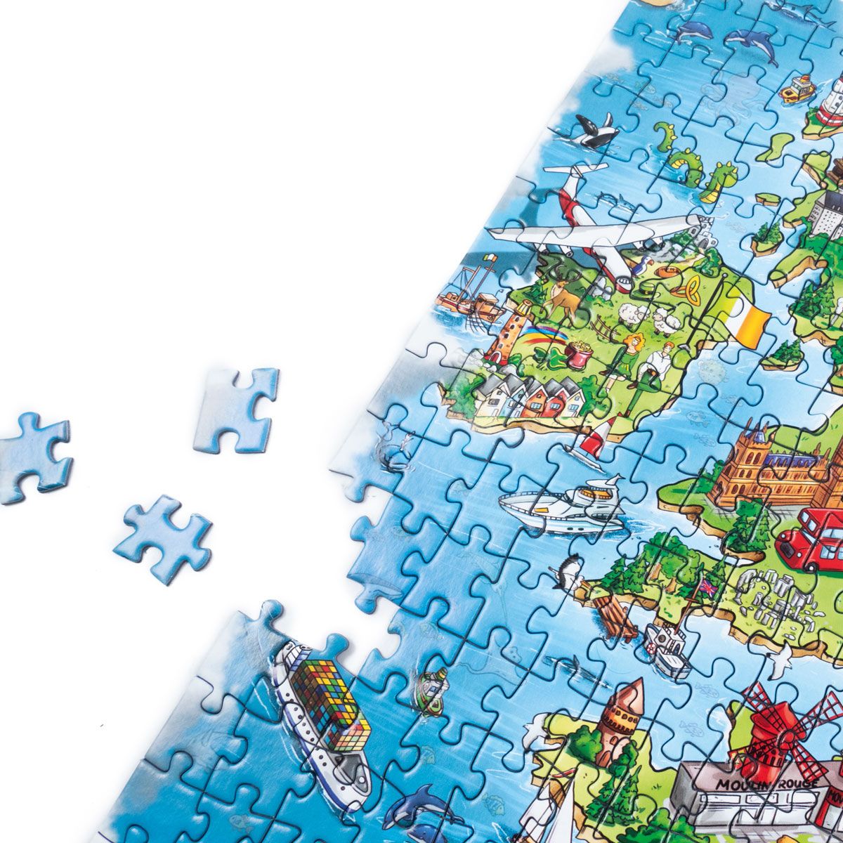 Пазл De.tail "Мапа Європи" - Зображення 5