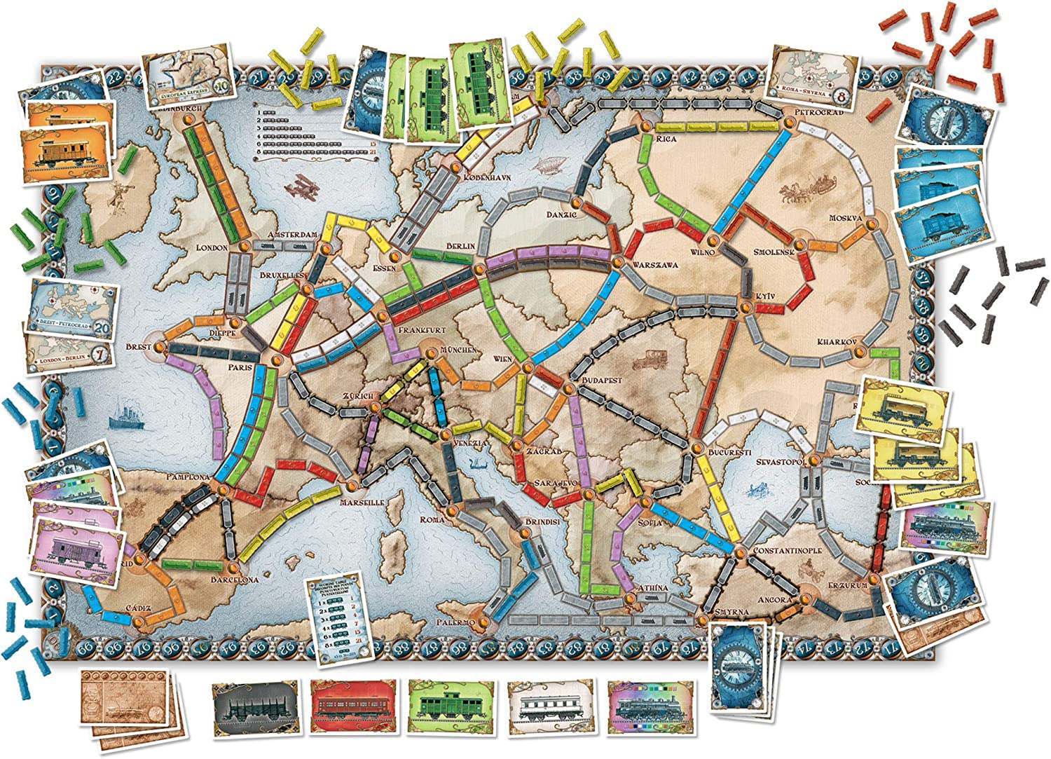 Настільна гра "Ticket to Ride: Європа" - Зображення 2